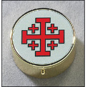 Jerusalem Cross Pyx