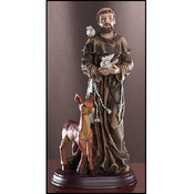 8" St Francis Statue