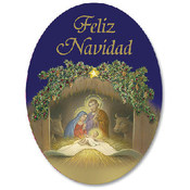 Feliz Navidad Flexible Magnet