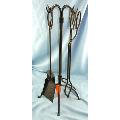 5 Piece Fireplace Tool Set