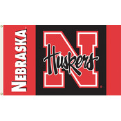 Nebraska Cornhuskers 3' x 5' College Flag