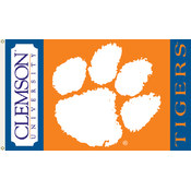 Clemson Tigers 3' x 5' College Flag