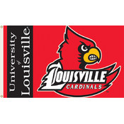 Louisville Cardinals 3' x 5' Flag