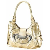 Gold Purse with Flap