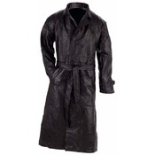 Giovanni  Italian Leather Trench Coat