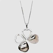 Sterling Silver Heart Shaped Locket Necklace