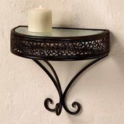 Acanthus Candle Shelf