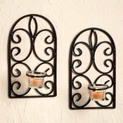 Marissa Set of 2 Tealight Sconces
