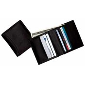 Men's Genuine Leather Bi-Fold Wallet