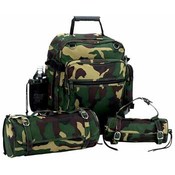 3pc Camouflage Motorcycle Bag Set