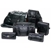Diamond 7pc Buffalo Leather Motorcycle Luggage