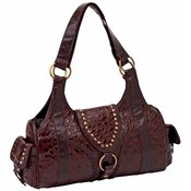 Burgundy Genuine Leather Purse