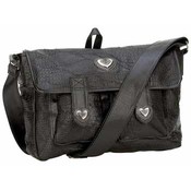 Leather Purse with Alligator Embossing