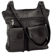 Solid Genuine Lambskin Leather Purse