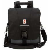 Black and Gray Nylon Backpack