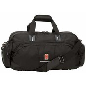 18" Black Nylon Tote Bag