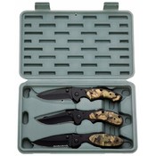 3pc Liner Lock Knife Set