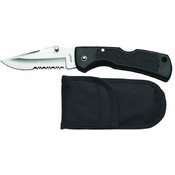 Heavy-Duty Lockback Knife with Leymar Handle