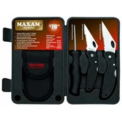 Pro Series 3pc Knife Set in Blow-Molded Case