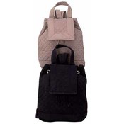 4pc Microfiber Backpack Set