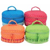 Quilted Travel/Cosmetic Bag - Choice of Colors