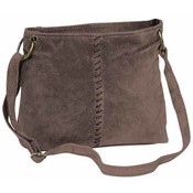 Genuine Suede Shoulder Bag - 3 Color Choices