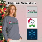 Ladies Holiday Sweatshirts