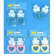 2 Pk Bear Teethers