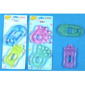 2-Pack Water Teethers In Assorted Shapes