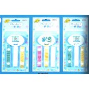 3 Pc Pacifier Holder In Oval Shape