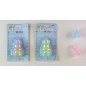 Colored Orthodontic Cherry Silicone Nipples