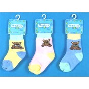 Baby Socks In Bear Design