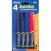 BAZIC Chisel Tip Jumbo Permanent Marker
