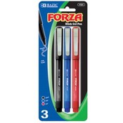 BAZIC Forza Asst. Color NeedleTip Gel Pen w/ Clip