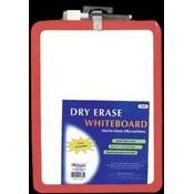 BAZIC 8.5" X 11" White Board w/ Dry Erase Marker