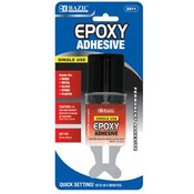 BAZIC Quick Set Epoxy Glue w/Syringe Applicator
