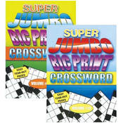 Super Jumbo Big Print Crossword Puzzle Book Vol 11