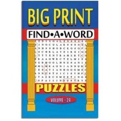 Jumbo Big Print Find-A-Word Digest Puzzle Book