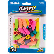 BAZIC Neon Eraser Top (50/Pack)