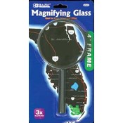 BAZIC 4" Round 2x Handheld Magnifier