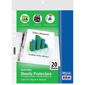 BAZIC Top Loading Sheet Protectors (20/Pack)