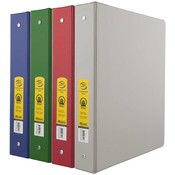 BAZIC 1.5"  Asst. Color PVC 3-Ring Binder