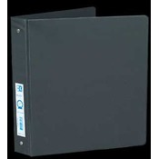 BAZIC 1.5"  Black PVC 3-Ring Binder