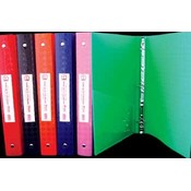 BAZIC 1" Diamond Poly 3-Ring Binder