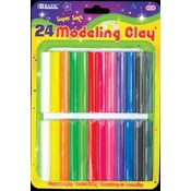 BAZIC 12 Asst. Colors 350g / 12 Oz. Modeling Clay