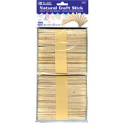 BAZIC Natural Craft Sticks (200/Pack)