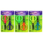 BAZIC 5 1/2" Multicolor Handle Blunt Tip Scissors