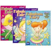 Fabulous Fairy -  Giant Coloring &amp; Activity Books