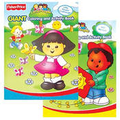 Little People Giant Coloring &amp; Activity Books