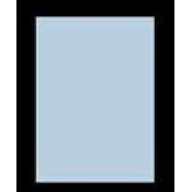BAZIC 22" X 28" Azure Light Blue Poster Board